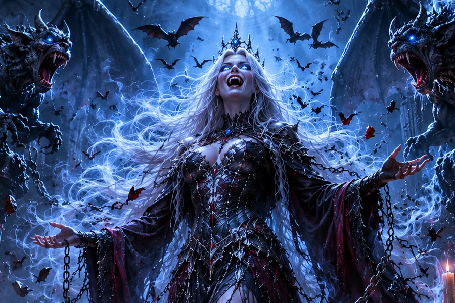 The Vampire Queen — Morrigan’s antagonist